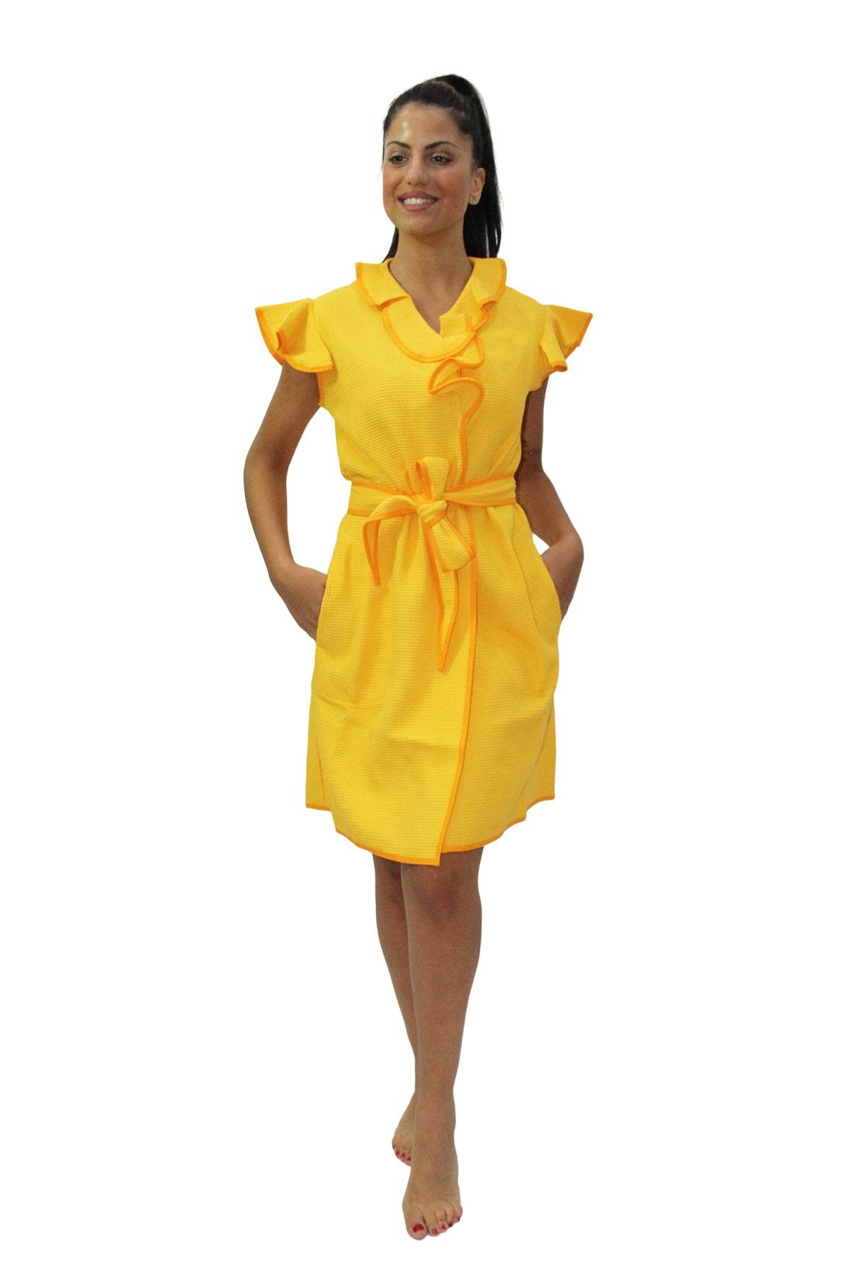 Accappatoio senza cappuccio Bagno UNITO N D APE ACCAPPATOIO Luna di Giorno - evabiancheria